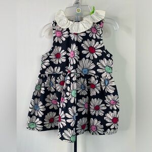 3/$30 Baby Girl Blue Floral Margherita Dress NWT 6-9M